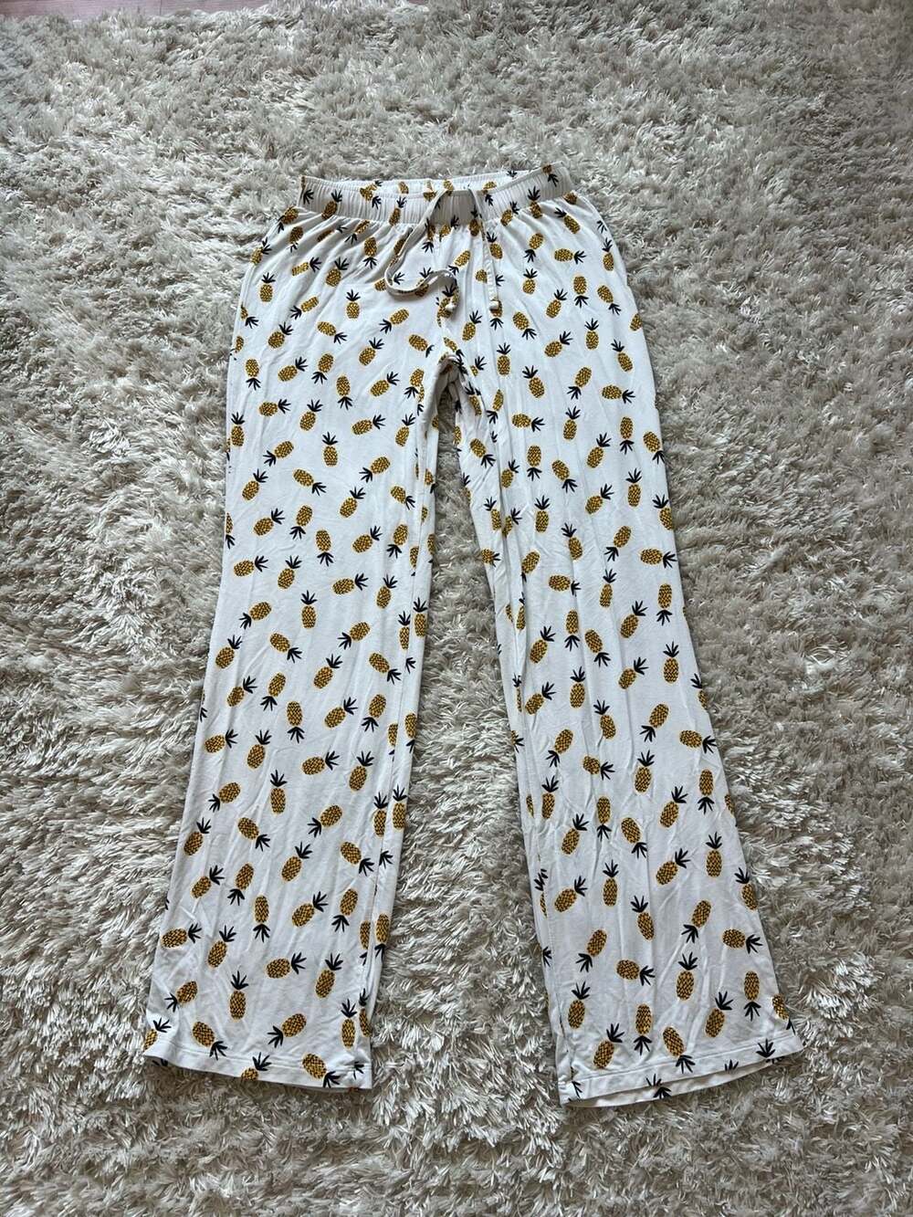 Old Navy Silky Pineapple Print Pajama Lounge Pants XS